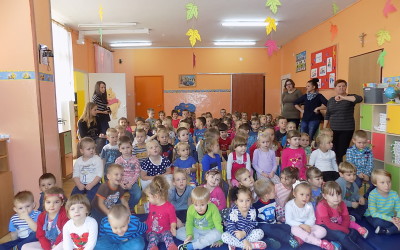 Teatrzyk – Pimpuś Sadełko w krainie witaminek.