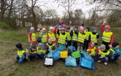 Żabki posprzątały Skulsk.