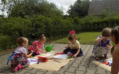 Dzień Dziecka u wróbelków.