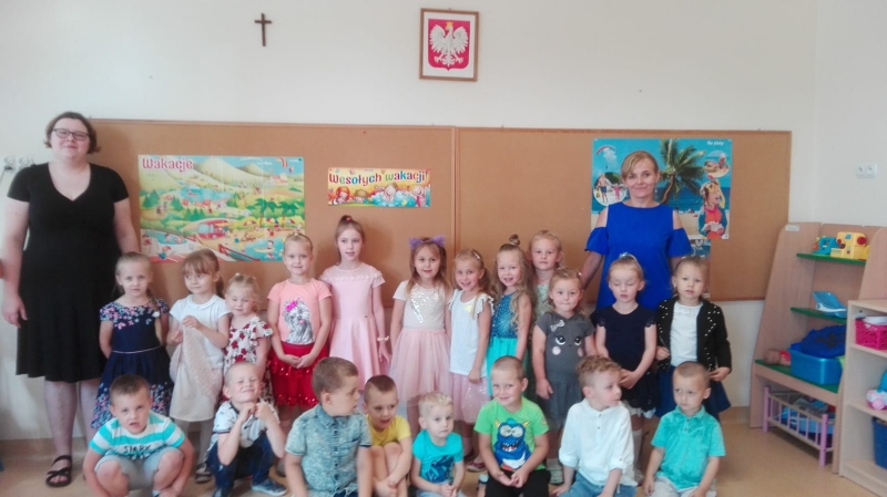 Zakończenie roku u Mróweczek.