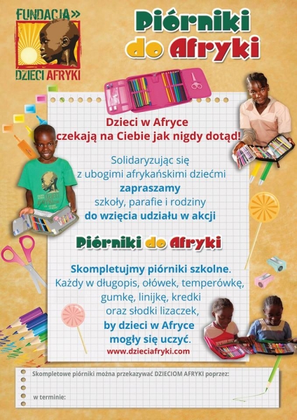 PIÓRNIKI DLA AFRYKI